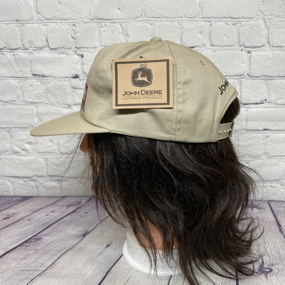 John Deere Hat Cap Snapback Brown Parts Country PARTS for All Makes K-Products - Picture 2 of 11